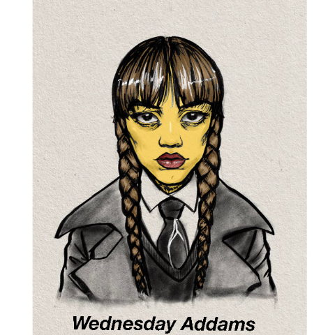 Wednesday Addams  | by Stephen  Jayeola 